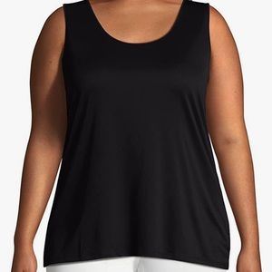 Just My Size Woman’s Plus Size Scoop Neck Tank Top 5X